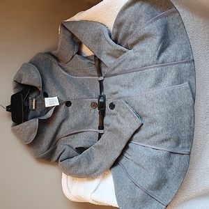 Joujou Dress Coat Heather Grey, Girls, Large